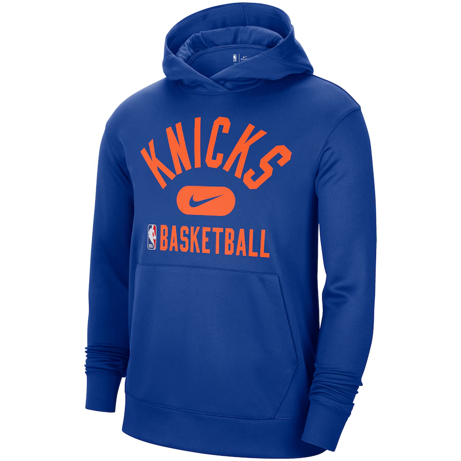 knicks practice hoodie